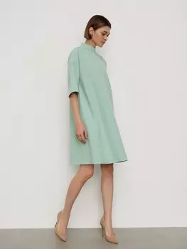 Платье с коротким рукавом XS(42)