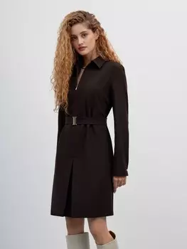 Платье с поясом M(46)