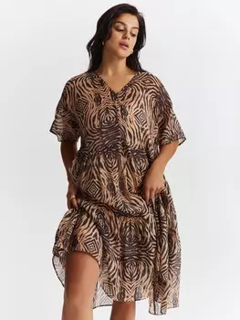 Платье с принтом LALIS