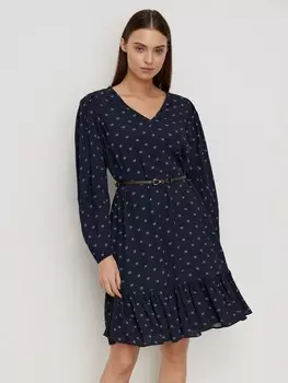 Платье с V-вырезом ELIS