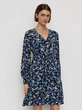 Платье с V-вырезом S(44)