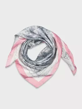 Платок с принтом (70*70)