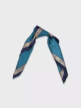 Шелковый платок с кантом (53*53cm)