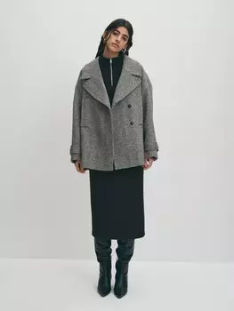 Полупальто с шерстью L(48)