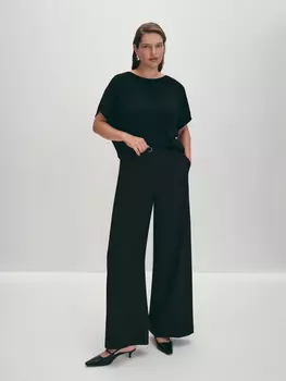 Прямые брюки с овечьей шерстью 3XL(54)