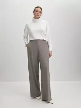 Прямые брюки в клетку LALIS