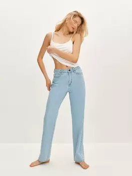 Прямые джинсы XS(42)