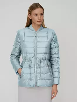 Пуховик легкий с кулиской на талии XS(42)