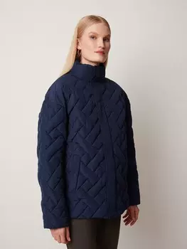 Пуховик со съёмным шарфом M(46)