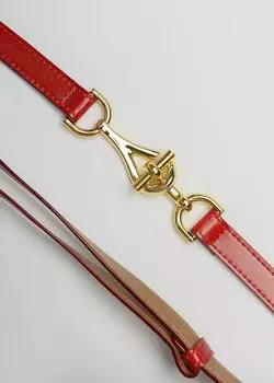 Кожаный ремешок с дизайнерской пряжкой (105)