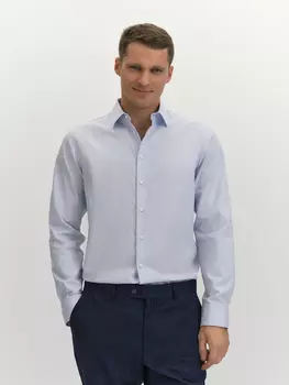 Рубашка из 100% фактурного хлопка S(48)