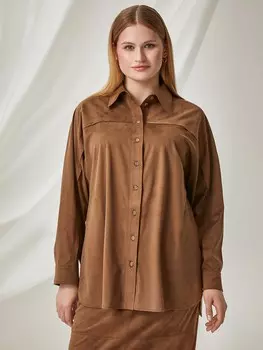 Рубашка из эко-замши XL(50)