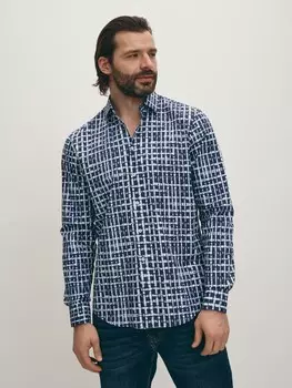 Рубашка из 100% мягкого хлопка XL(54)