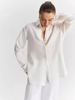 Рубашка льняная XS(42)