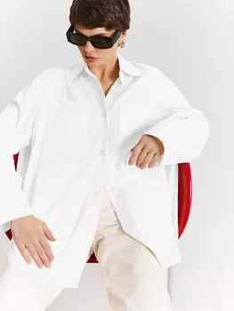 Рубашка oversize из хлопка XS(42)