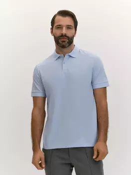 Рубашка поло из хлопкового трикотажа пике S(48)