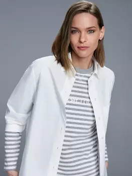 Рубашка с длинным рукавом XS(42)