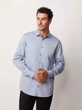 Рубашка с длинным рукавом из хлопка M(50)