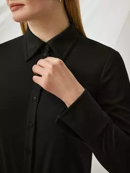 Рубашка с длинным рукавом из трикотажа 4XL(56)