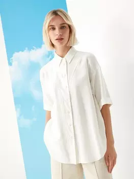 Рубашка с коротким рукавом S(44)