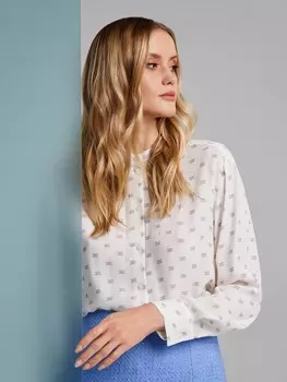 Рубашка с воротником-стойкой ELIS