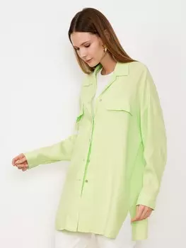 Рубашка со льном S(44)