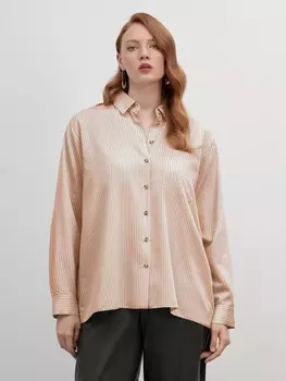 Рубашка в тонкую полоску M(46)