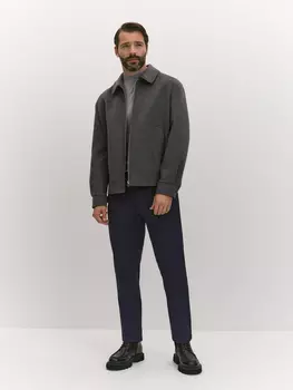 Шакет, куртка-рубашка из 100% шерсти XXL(56)