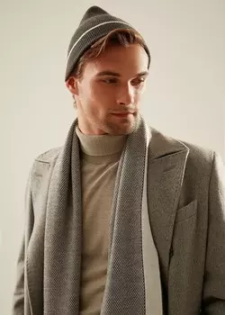 Шапка с добавлением шерсти (56-58)