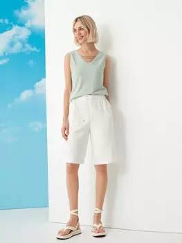 Шорты свободного кроя светлые S(44)