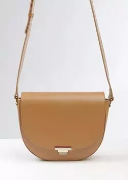 Кожаная сумка с клапаном (28*20*7)