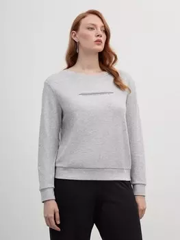 Свитшот светло-серый LALIS