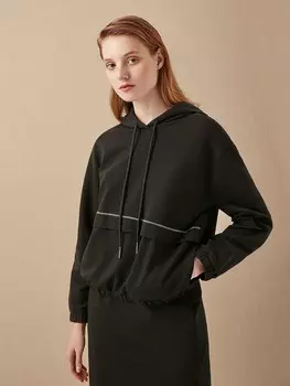 Толстовка из трикотажа с капюшоном ELIS