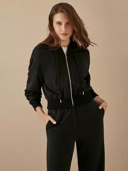 Толстовка на молнии с капюшоном (46)