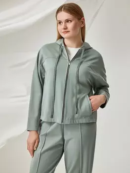 Толстовка на молнии с капюшоном M(46)