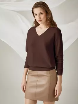 Тонкий пуловер с рукавом реглан XS(42)