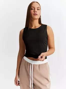 Топ базовый трикотажный M(46)