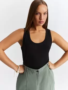 Топ базовый трикотажный M(46)