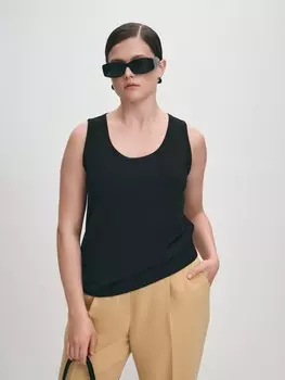 Топ из вискозного трикотажа LALIS