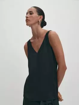 Вечерний топ из вискозы S(44)