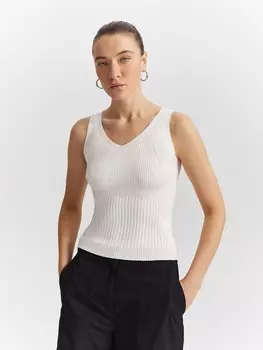 Топ вязаный XS(42)