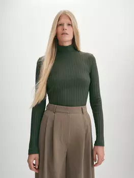 Трикотажная водолазка с длинным рукавом XL(50)