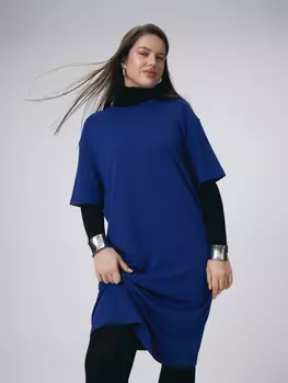 Трикотажное платье-футболка M(46)