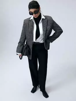 Трикотажные укороченные брюки LALIS