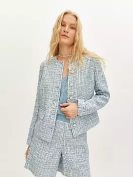 Твидовый жакет XS(42)