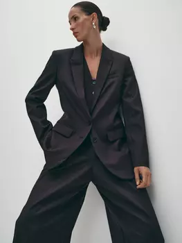 Удлиненный костюмный пиджак XS(42)