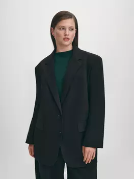 Удлиненный пиджак оверсайз M(46)