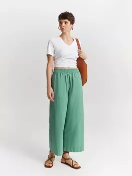 Укороченные брюки из хлопка XS(42)