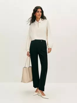 Укороченные брюки с акцентными пуговицами XS(42)