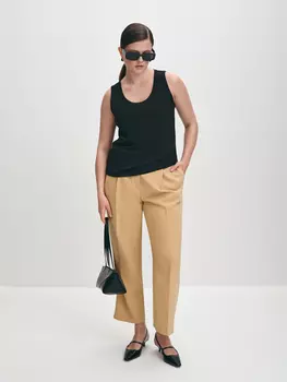 Укороченные брюки со стрелками M(46)